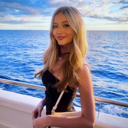 Emily Dobson enjoying her time in Hawaii. 